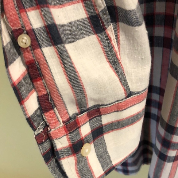 J Crew Slim Fit Medium Plaid Shirt - Picture 6 of 6